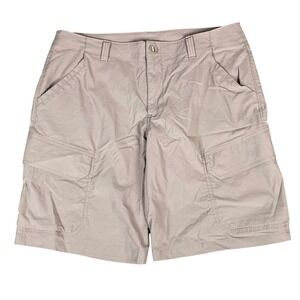 Under Armour Mens Cargo Shorts 36 Gray HeatGear Loose Fit Hiking Outdoor